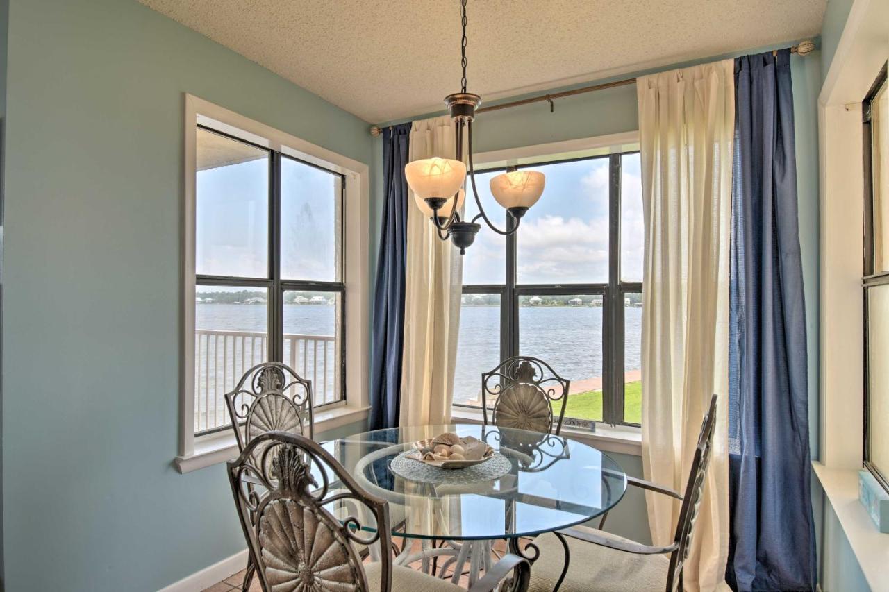 Waterfront Gulf Shores Condo With Patio, Pier And Pool Екстериор снимка