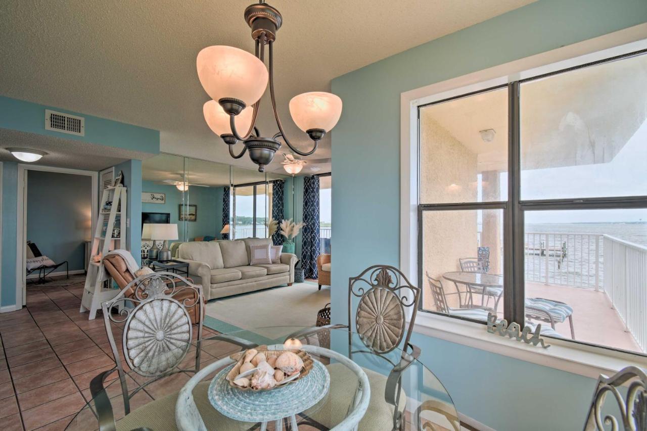 Waterfront Gulf Shores Condo With Patio, Pier And Pool Екстериор снимка