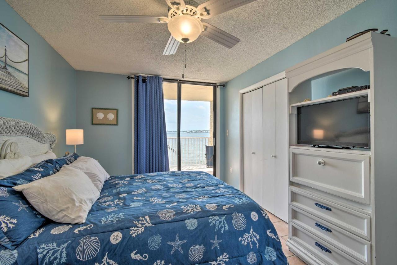 Waterfront Gulf Shores Condo With Patio, Pier And Pool Екстериор снимка