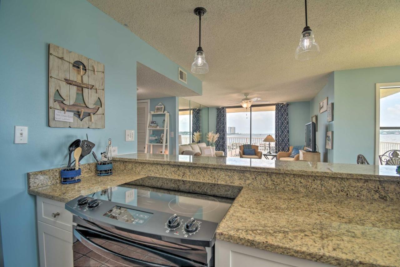 Waterfront Gulf Shores Condo With Patio, Pier And Pool Екстериор снимка