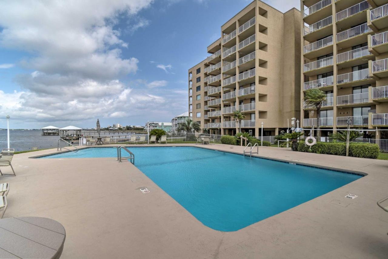 Waterfront Gulf Shores Condo With Patio, Pier And Pool Екстериор снимка