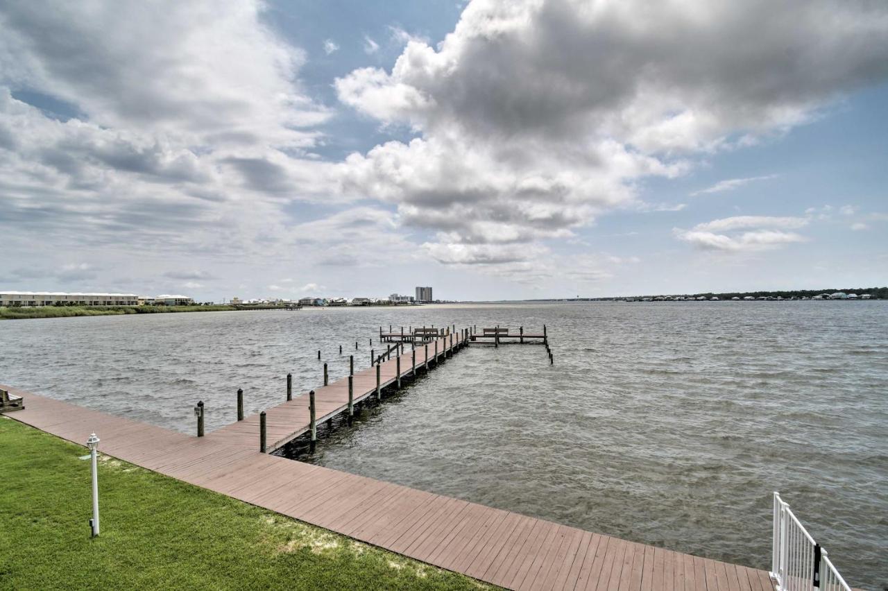 Waterfront Gulf Shores Condo With Patio, Pier And Pool Екстериор снимка