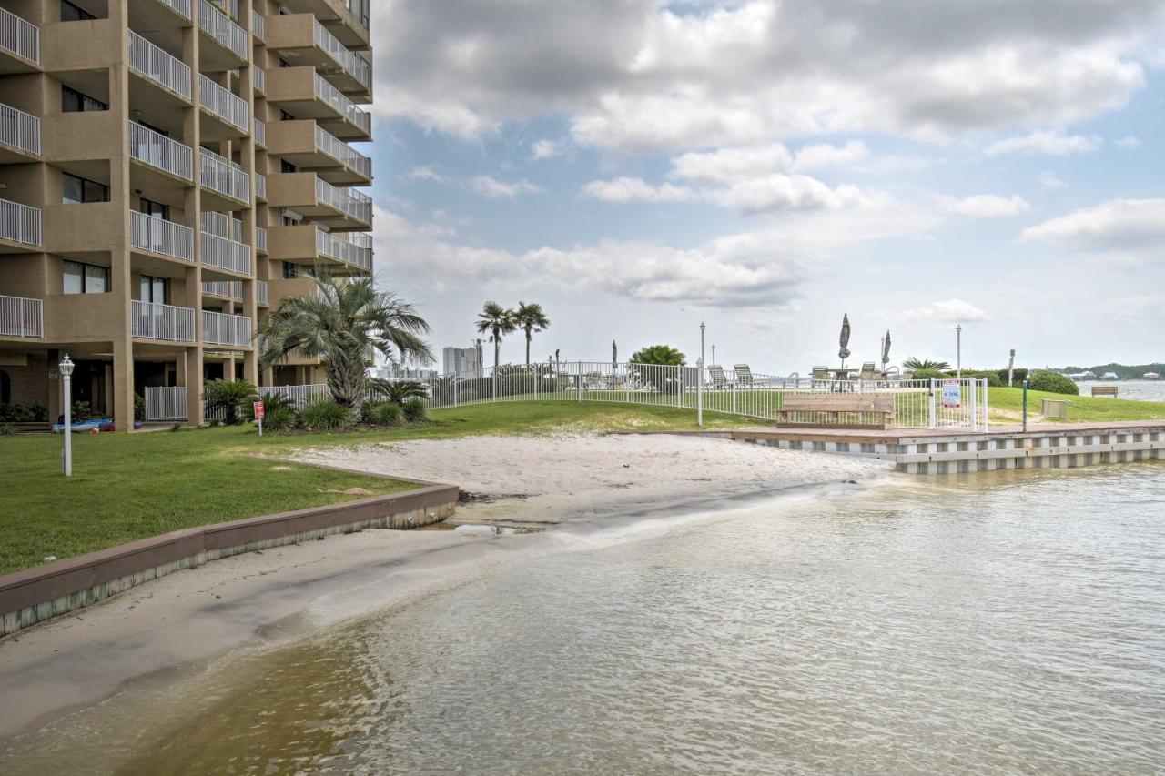 Waterfront Gulf Shores Condo With Patio, Pier And Pool Екстериор снимка